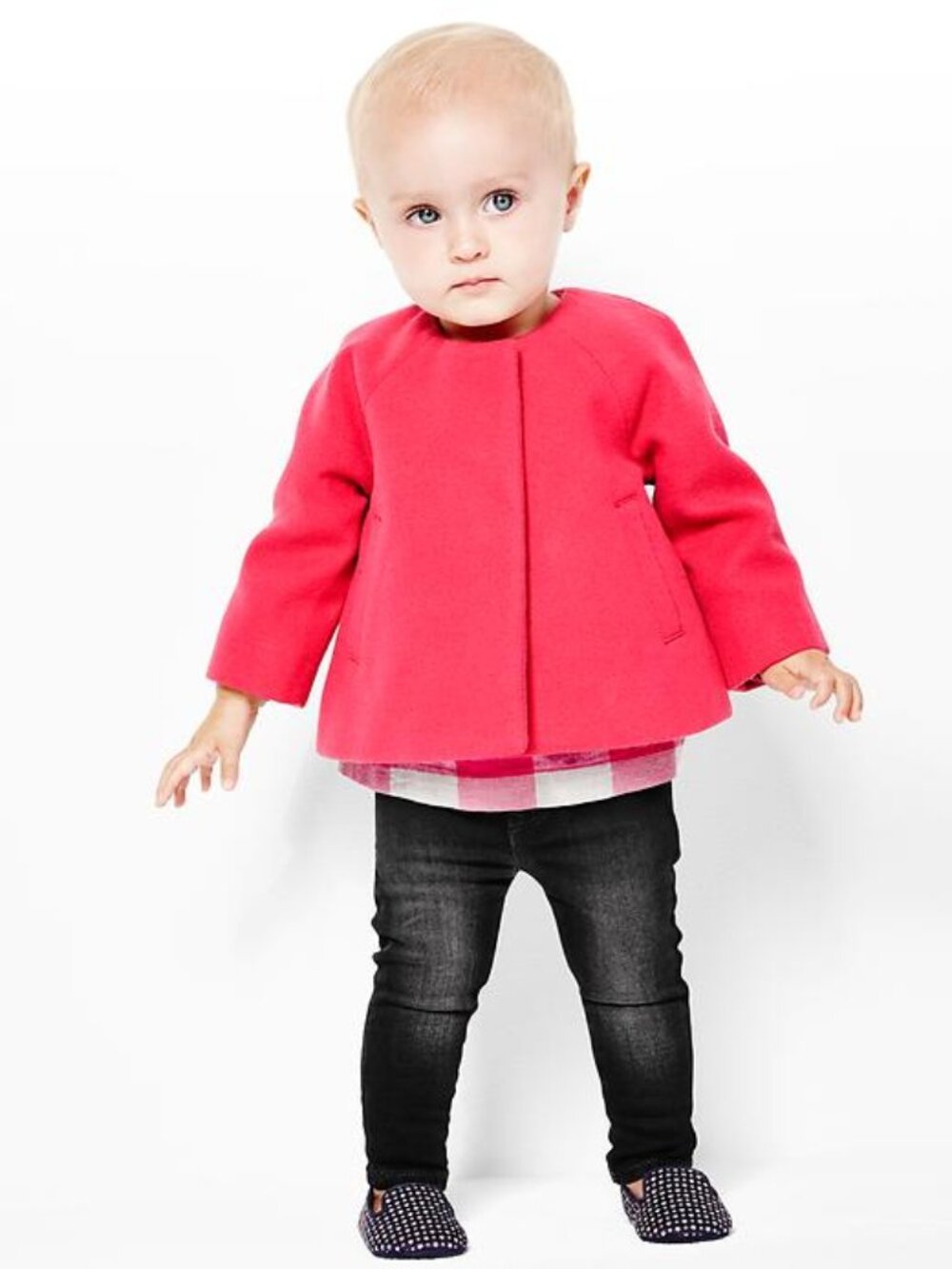 12-18M Baby GAP Pink Swing Jacket